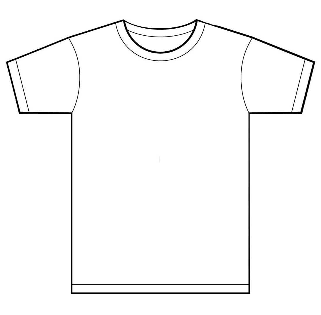 Blank Tshirt Template 2017 | Doliquid Pertaining To Printable Blank Tshirt Template