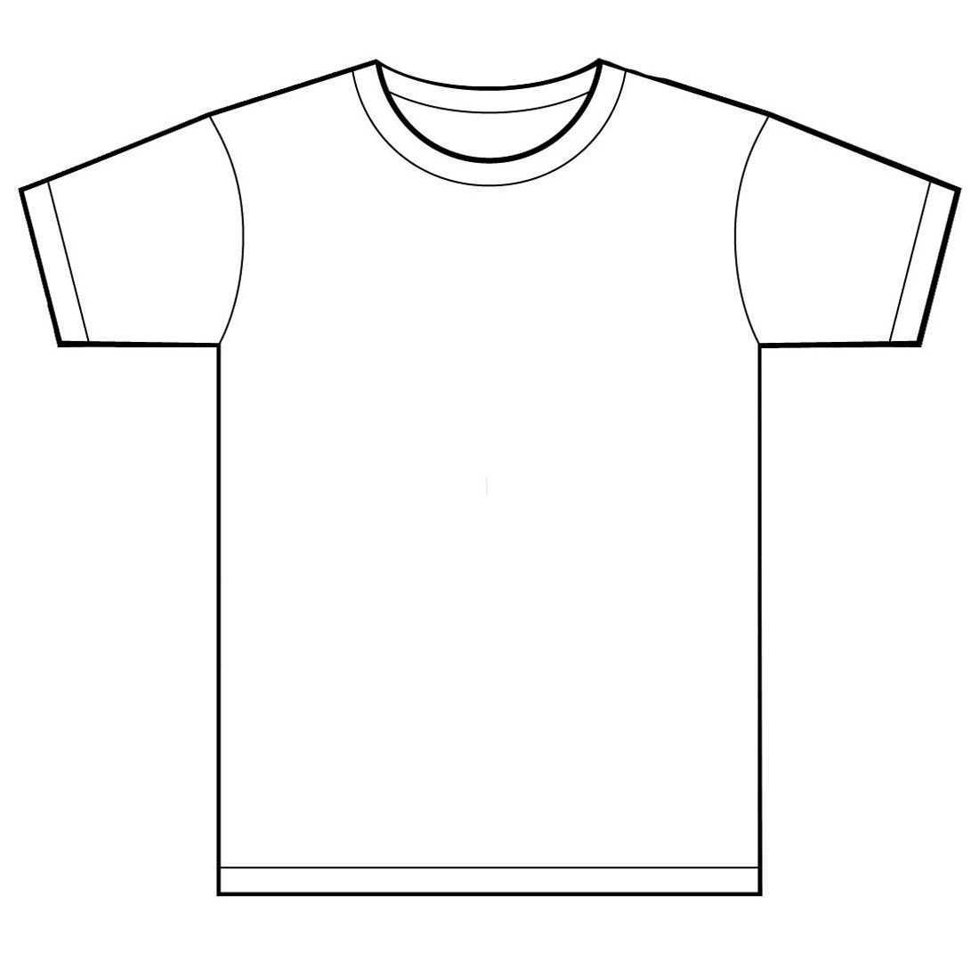 Blank Tshirt Template 2017 | Doliquid Regarding Blank Tshirt Template ...