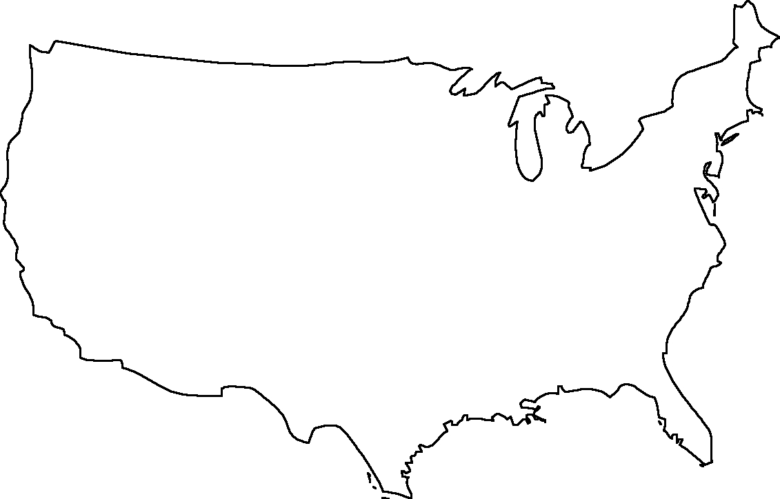 Blank Us Map - Dr. Odd | United States Map, Map Outline Throughout United States Map Template Blank