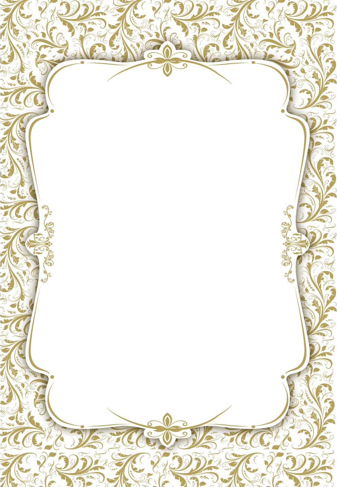 Blank Wedding Invitation Templates Clipart Images Gallery Intended For Blank Templates For Invitations