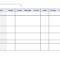 Blank Weekly Work Schedule Template | Schedule | Class With Blank Monthly Work Schedule Template
