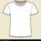 Blank White T Shirt Template Throughout Blank Tee Shirt Template