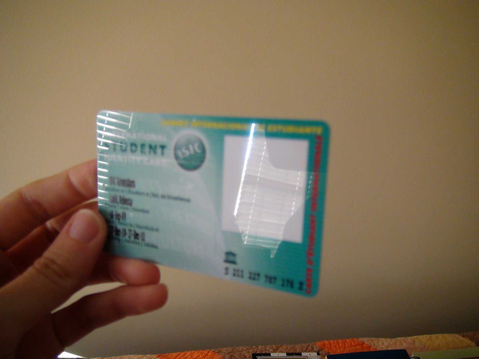 Blog*abroad: International Cellphone! Inside Isic Card Pertaining To Isic Card Template