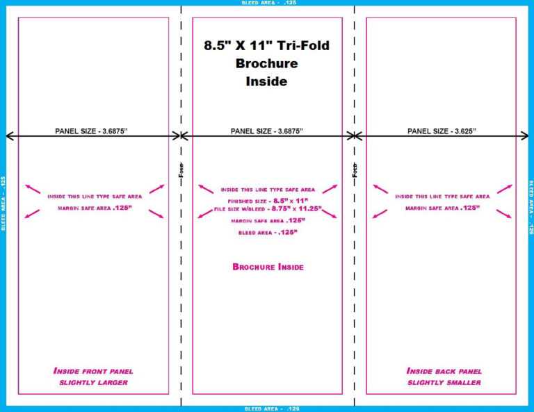 Image 2 for 8.5 X11 Brochure Template