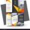 Brochure Design Template Creative Tri Fold With Adobe Illustrator Tri Fold Brochure Template