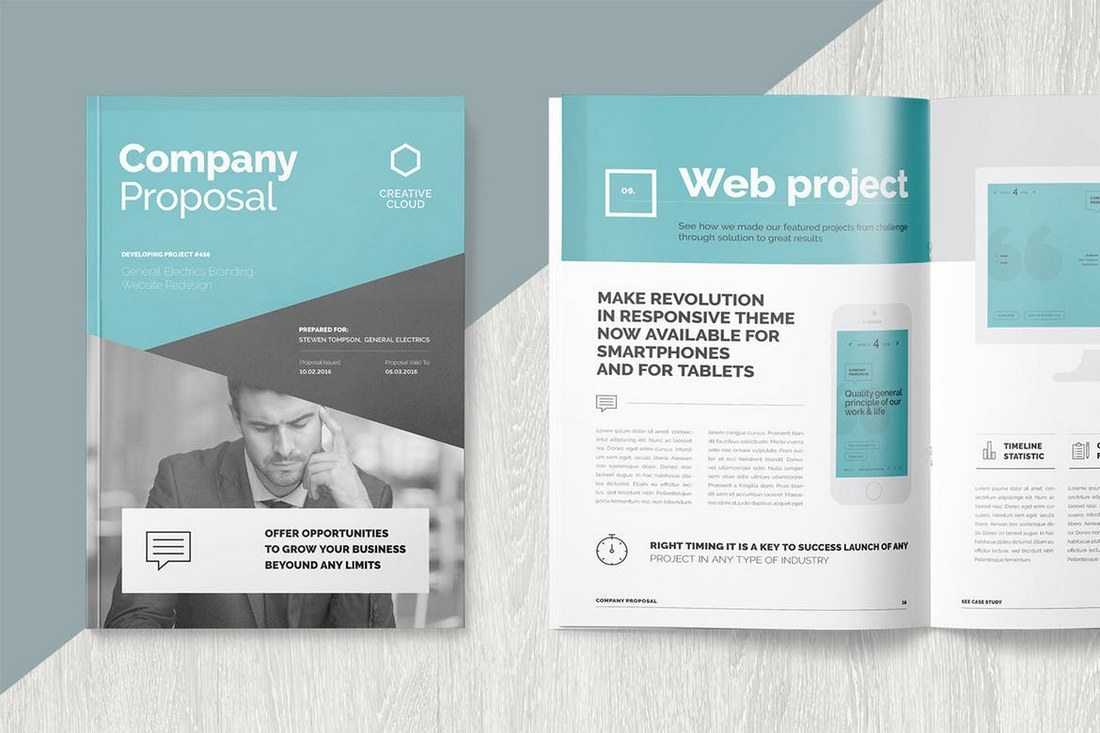 Brochure Templates | Design Shack Pertaining To One Page Brochure Template