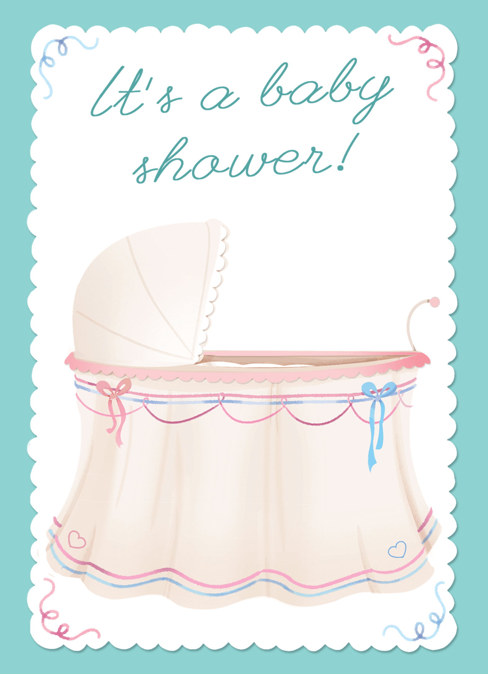 Bundle Of Joy – Baby Shower Invitation Template (Free Within Free Baby Shower Invitation Templates Microsoft Word