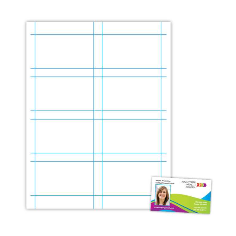 Standard Business Card Blank Template Template Inside Business Card Size Template