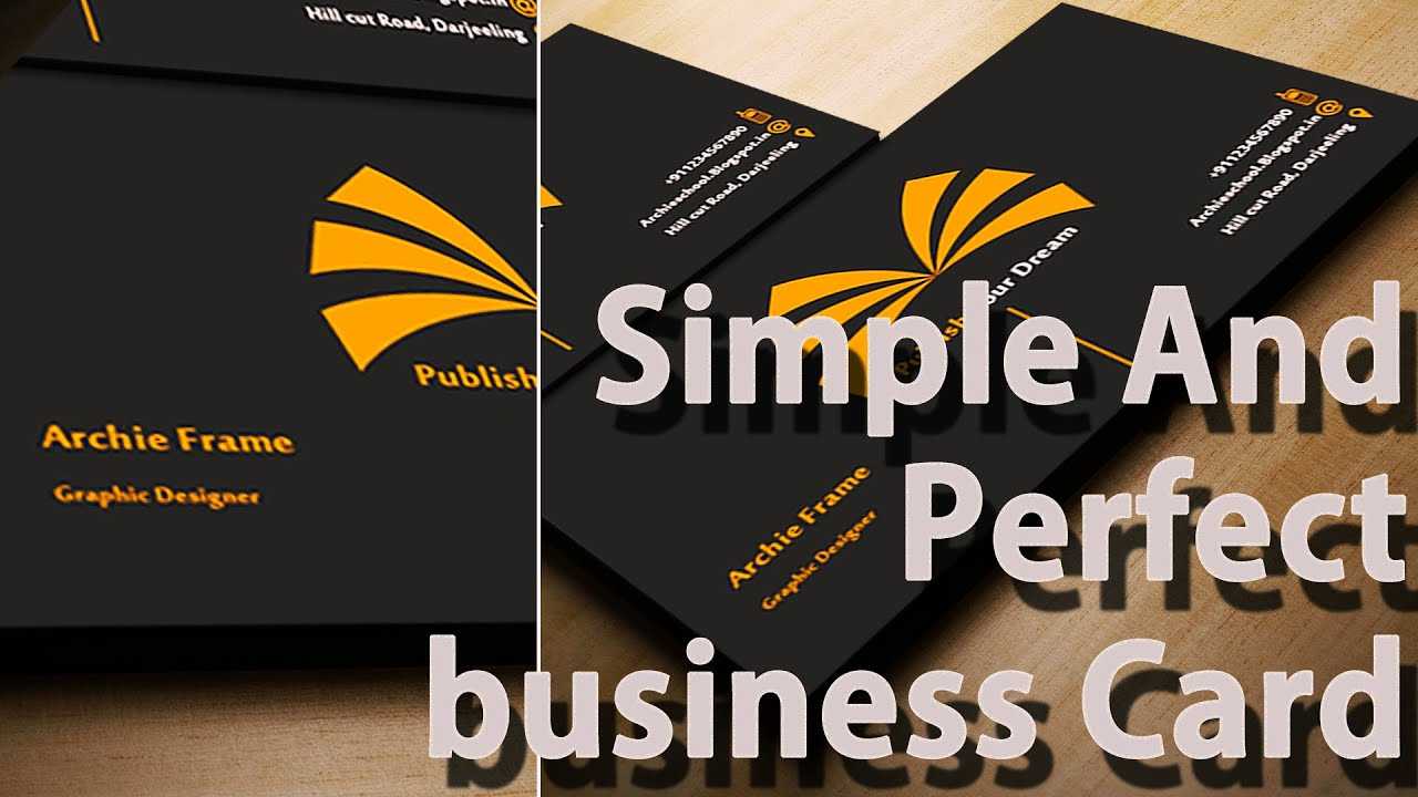 Business Card Templates – Create Your Own – Photoshop With Create Business Card Template Photoshop