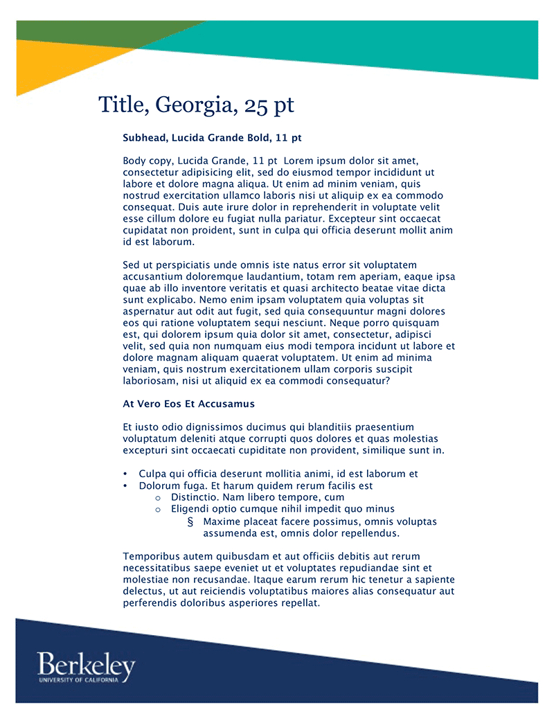 Business Documents • Brand Guidelines Regarding Google Word Document Templates