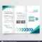 Business Tri Fold Brochure Template Design With Geometric With Tri Fold Brochure Template Illustrator