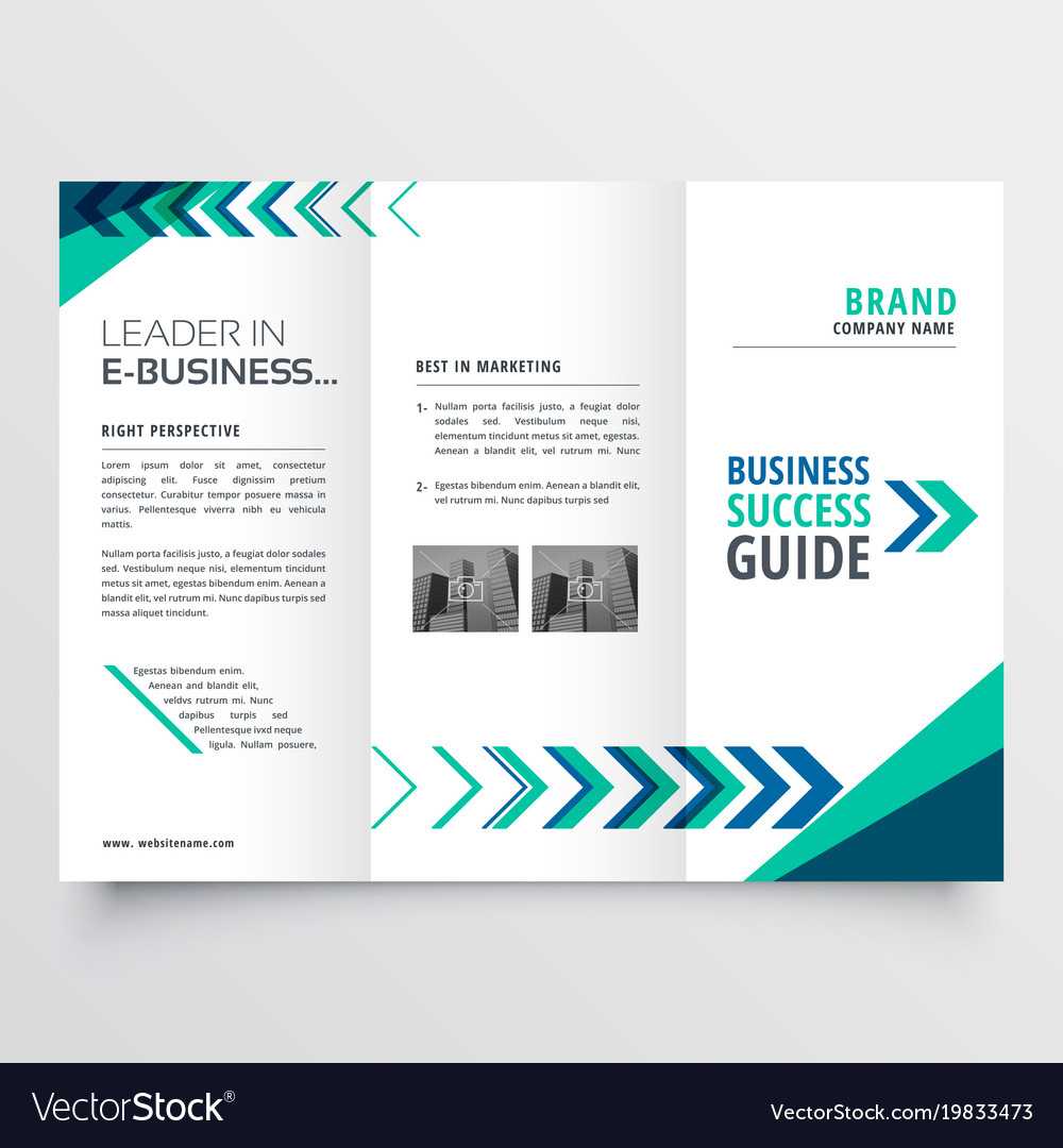 Business Tri Fold Brochure Template Design With Pertaining To Adobe Illustrator Tri Fold Brochure Template