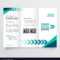 Business Tri Fold Brochure Template Design With Throughout 2 Fold Brochure Template Free