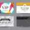 Business Vip Member Cards Design Template. Vector Illustration. Inside Template For Membership Cards