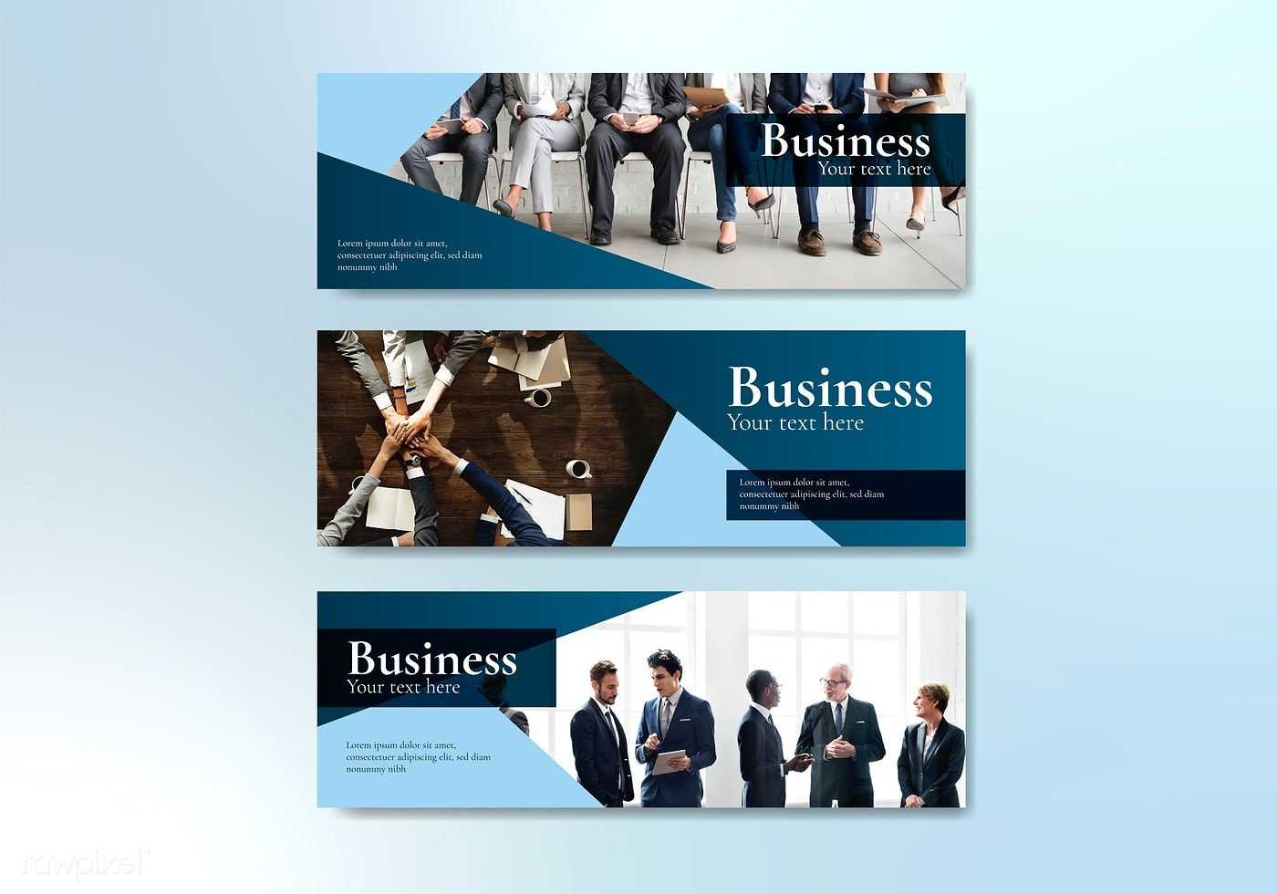 Business Website Banner Design Vector | Free Image Pertaining To Photography Banner Template