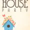 Butterflies & Flowers – Free Printable Housewarming In Free Housewarming Invitation Card Template