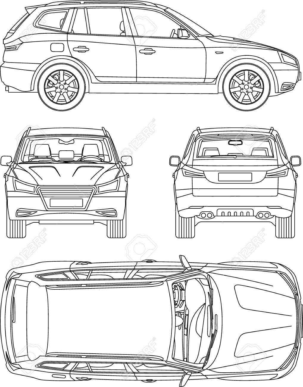 Car Line Draw Insurance, Rent Damage, Condition Report Form Blueprint Intended For Car Damage Report Template