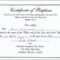 Catholic Baptism Certificate – Yahoo Image Search Results Intended For Roman Catholic Baptism Certificate Template