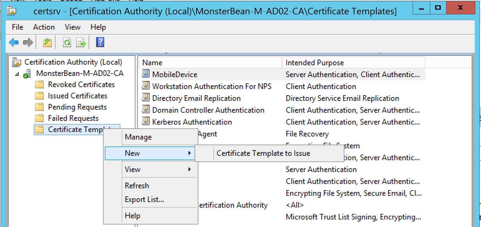 Certificate Auhtority Archives Rebeladmin Workstation In Workstation Authentication Certificate Template