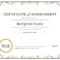 Certificate Of Achievement in Certificate Of Achievement Template Word