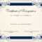Certificate Of Appreciation Template Word Doc In Certificate Of Excellence Template Word