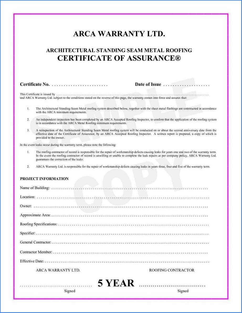 Certificate Of Completion Construction Sample #2562 With Construction Certificate Of Completion Template