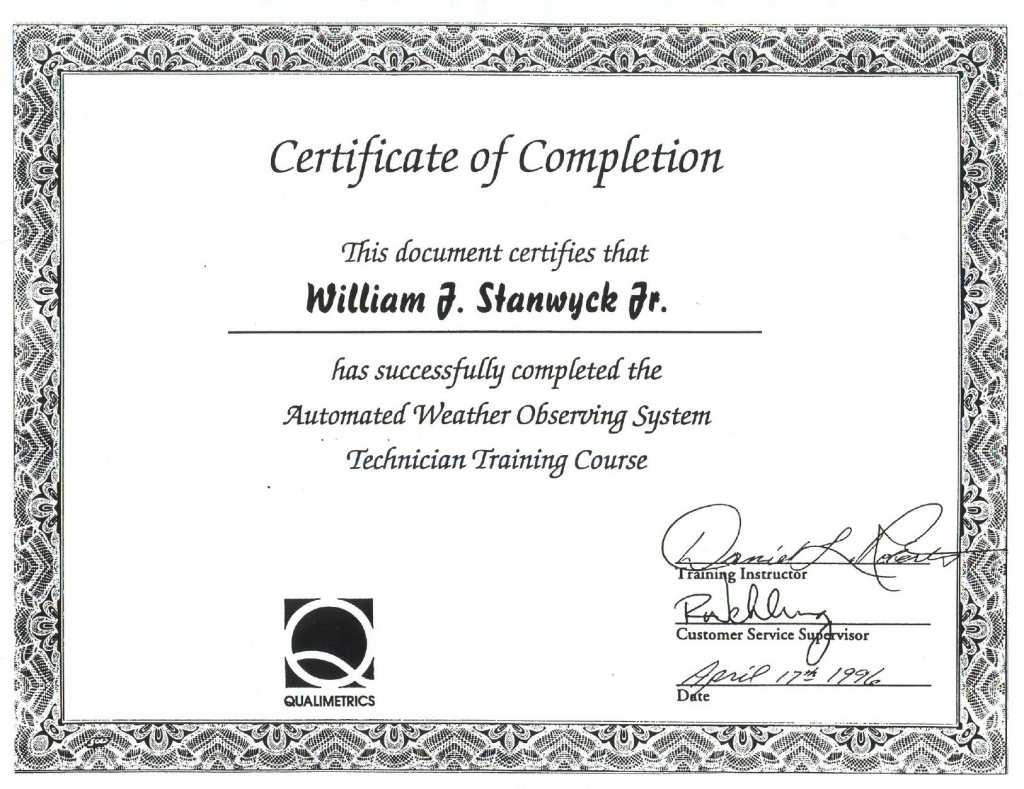 Certificate Of Completion Word Template | All About Template With Regard To Certificate Of Completion Template Word