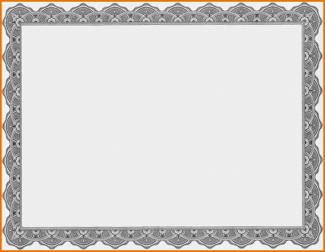Certificate Template Png Transparent Templatepng Images Free For Award Certificate Border Template