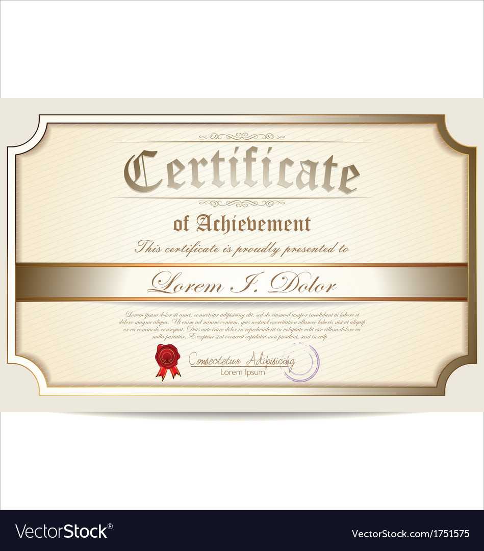 Certificate Template Throughout Commemorative Certificate Template