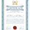 Certificate Template With Guilloche Elements. Blue Diploma Border.. Regarding Manager Of The Month Certificate Template