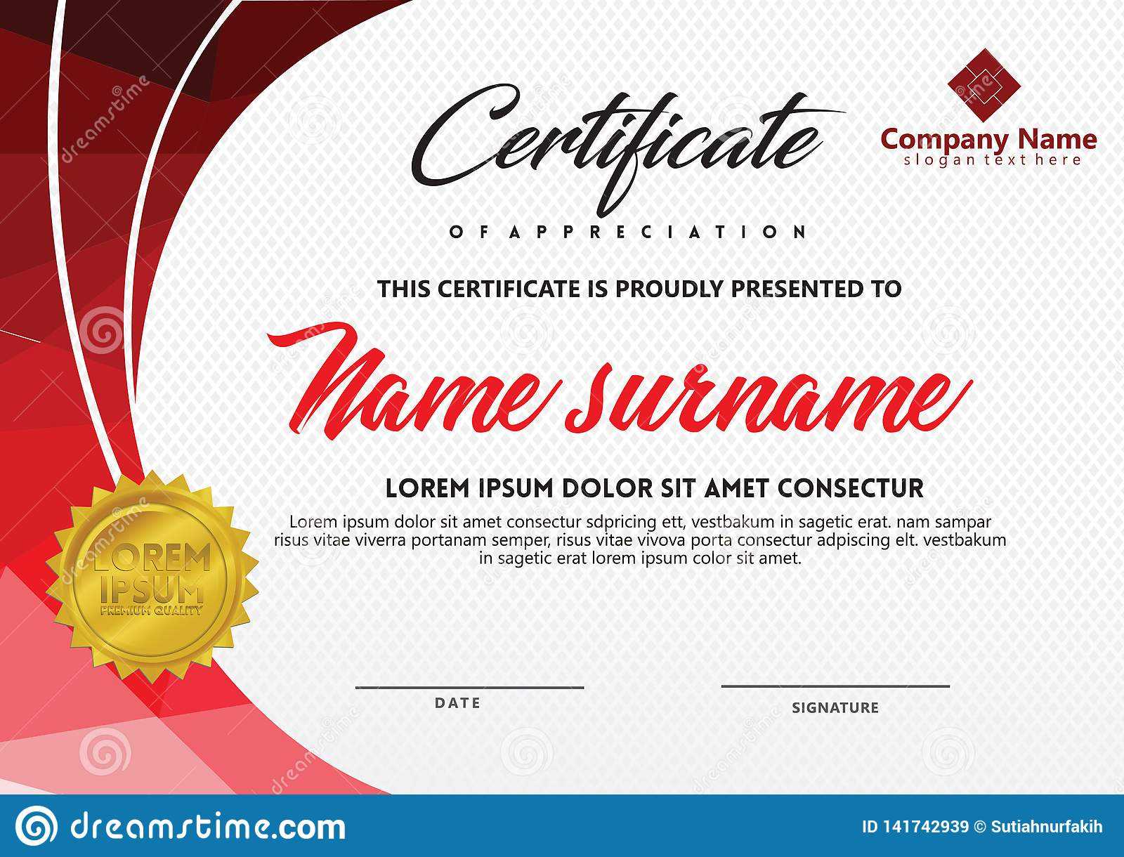 Certificate Template With Polygonal Style And Modern Pattern Intended For Workshop Certificate Template