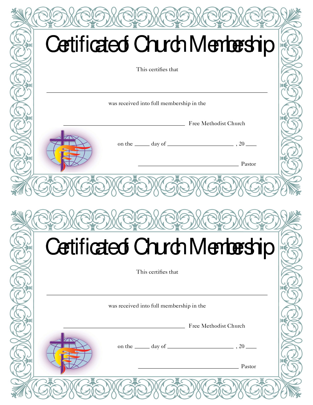 Certificate Templates: Best Photos Of Church Membership Inside New Member Certificate Template