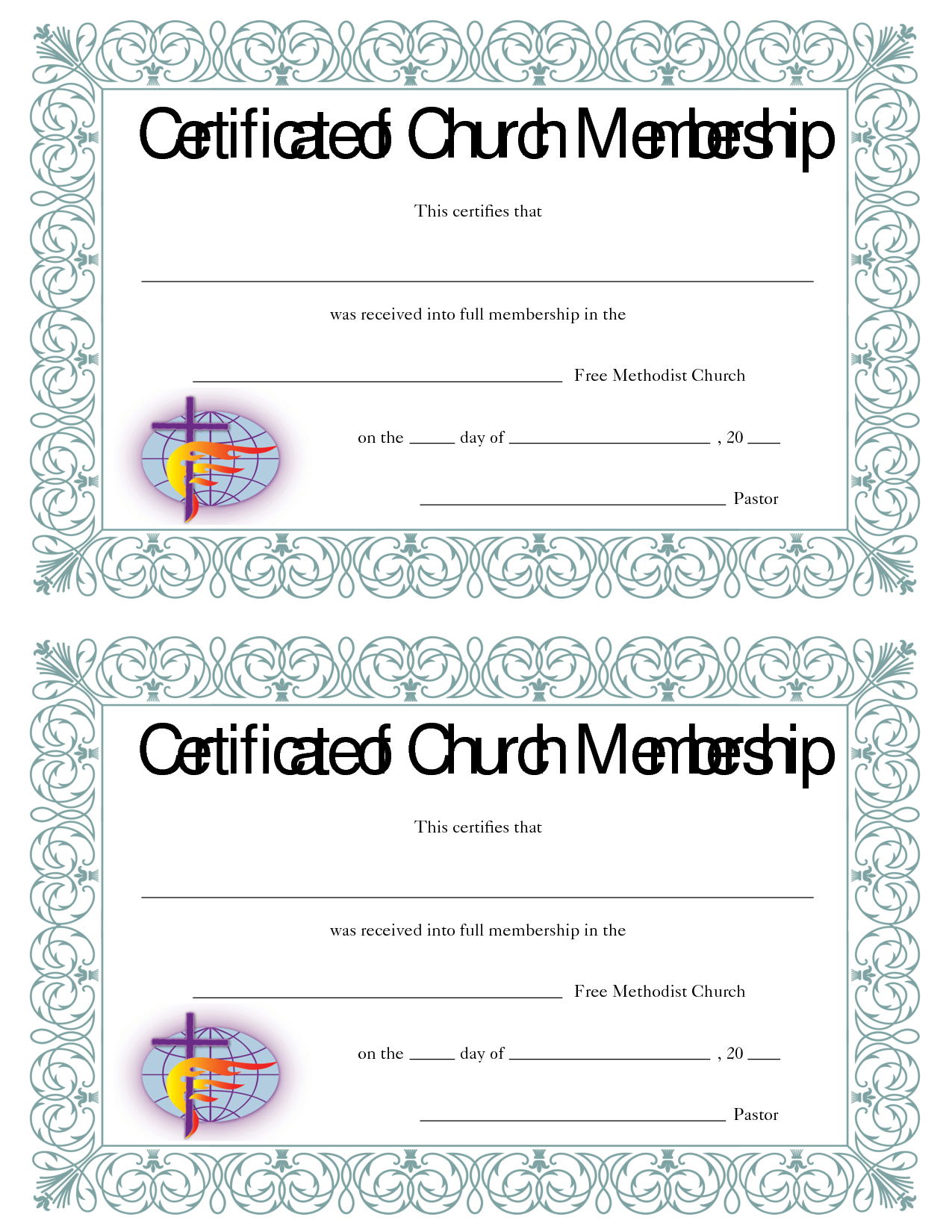 Certificate Templates: Best Photos Of Church Membership Inside New Member Certificate Template