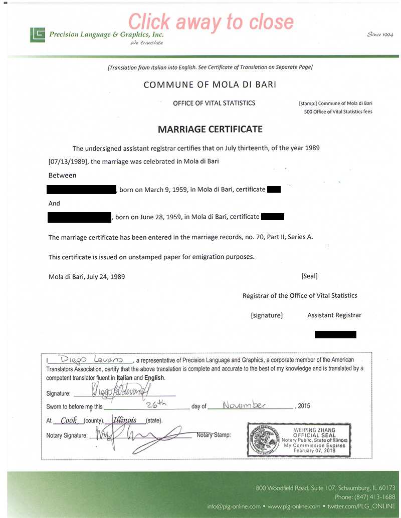 Certificate Templates: Marriage And Divorce Certificate Pertaining To Marriage Certificate Translation From Spanish To English Template
