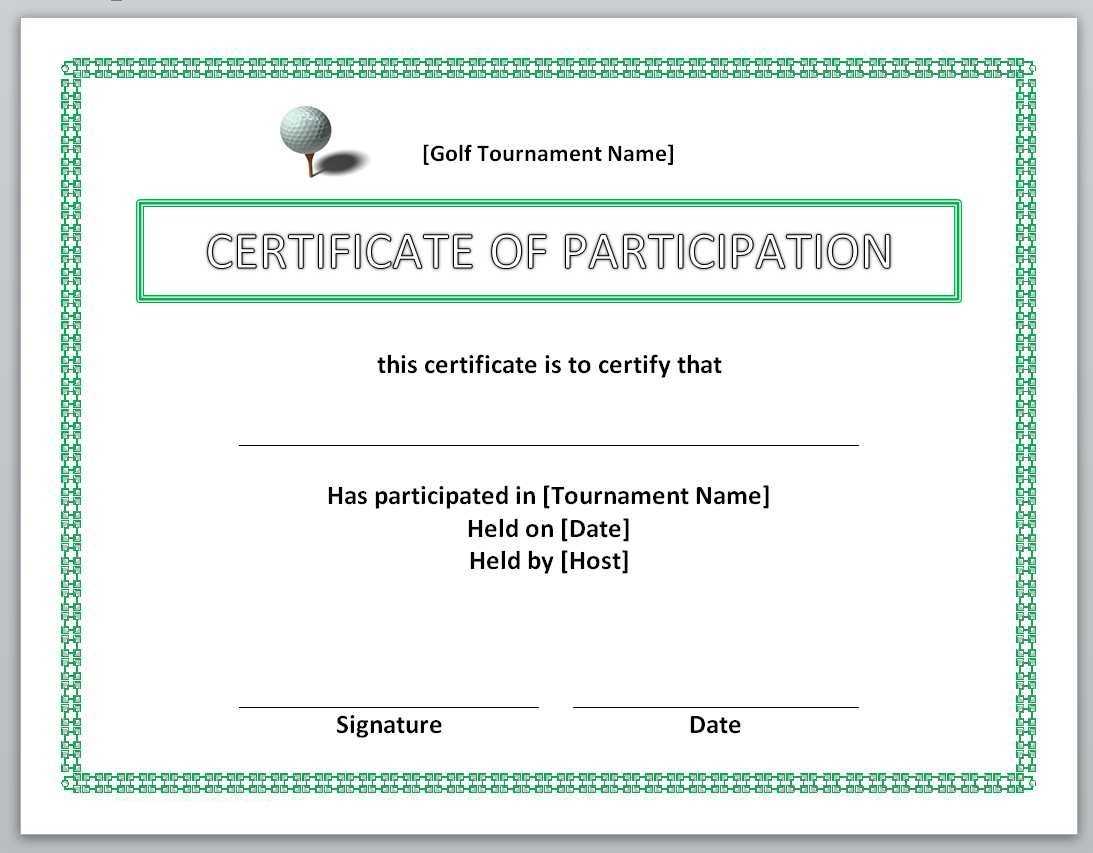 Certificates. Best Certificate Of Participation Template In Certificate Of Participation In Workshop Template