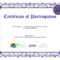 Certificates. Best Certificate Of Participation Template Pertaining To Certificate Of Participation Template Ppt