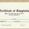 Certificates. Best Completion Certificate Template Designs Regarding Certification Of Completion Template