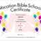 Certificates. Breathtaking Vbs Certificate Template Ideas Throughout Vbs Certificate Template