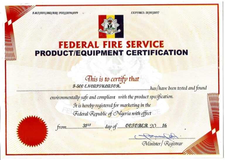 Certificates Elegant Fire Certificate Template Ideas Safety Regarding