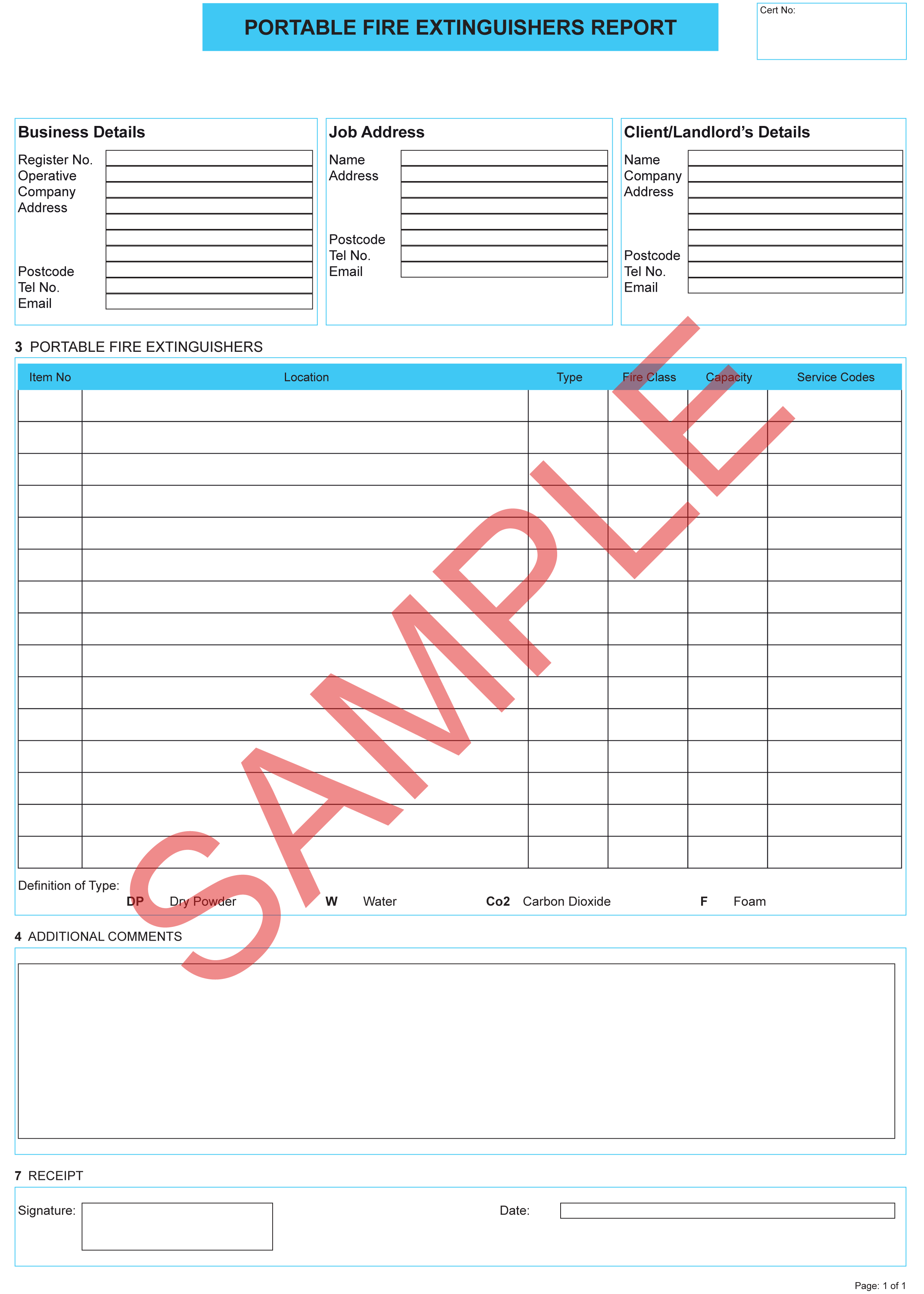 Certificates | Everycert Regarding Fire Extinguisher Certificate Template