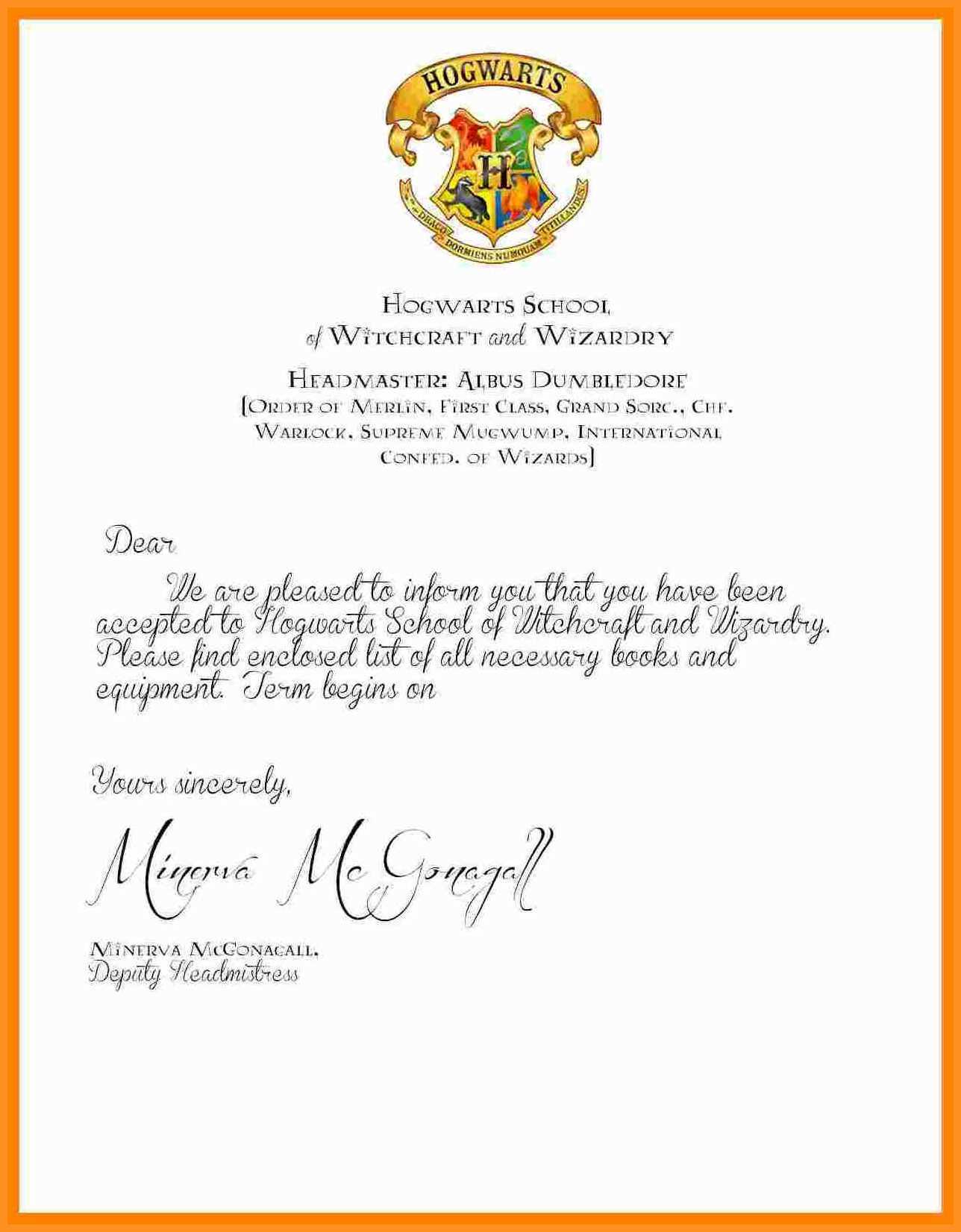 Certificates: Excellent Hogwarts Certificate Template Ideas Regarding Harry Potter Certificate Template
