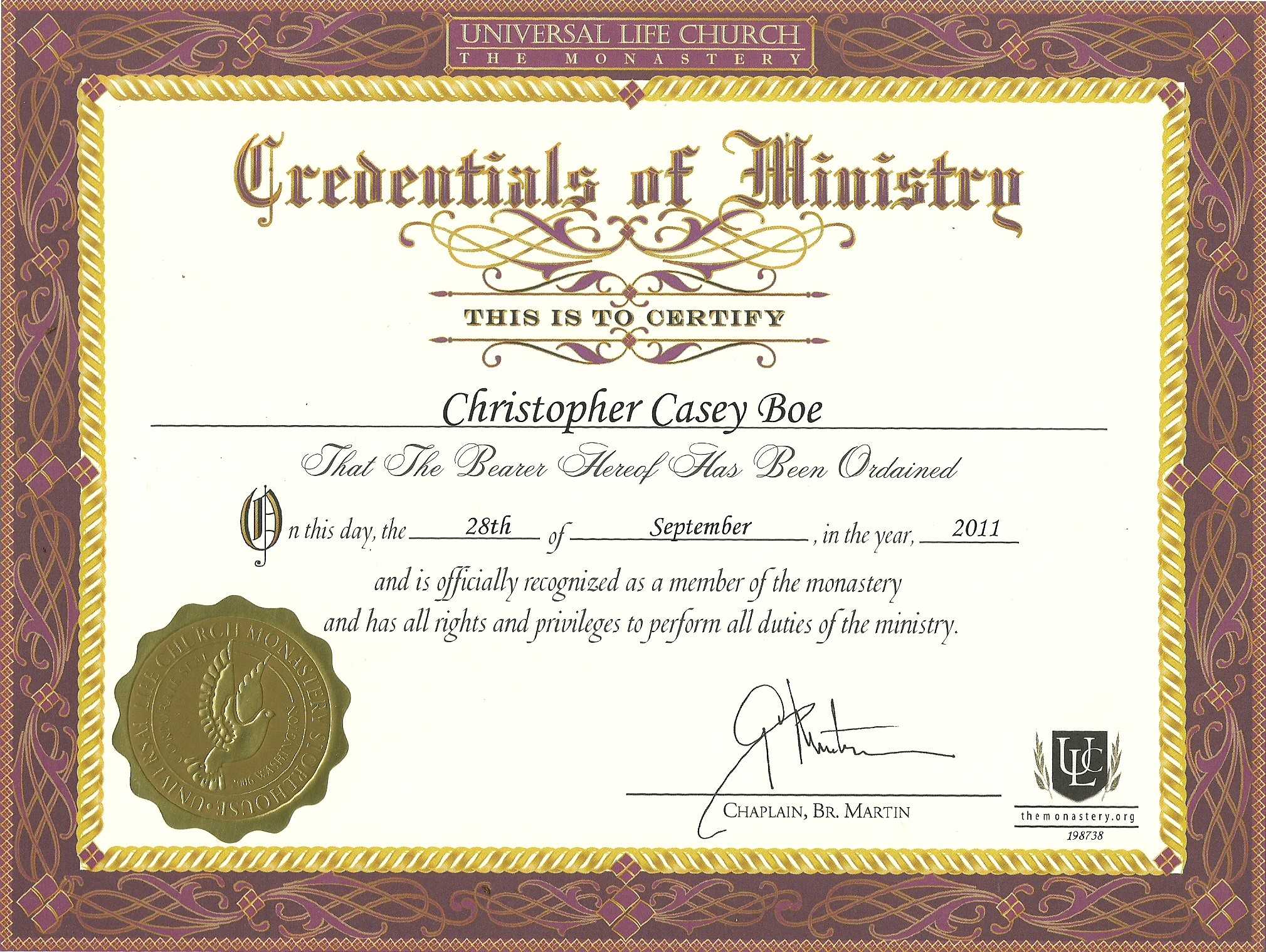 Certificates: Latest Ordination Certificate Template Example Regarding Ordination Certificate Templates