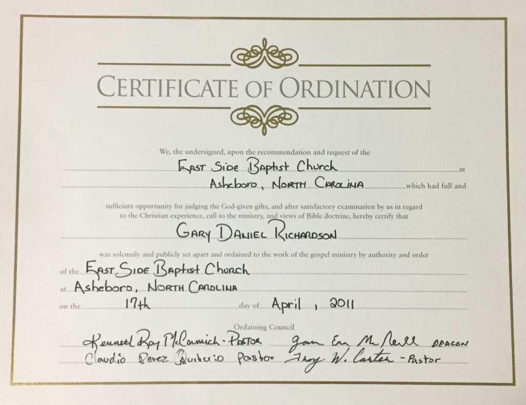 Certificates. Latest Ordination Certificate Template Example Throughout Ordination Certificate Template