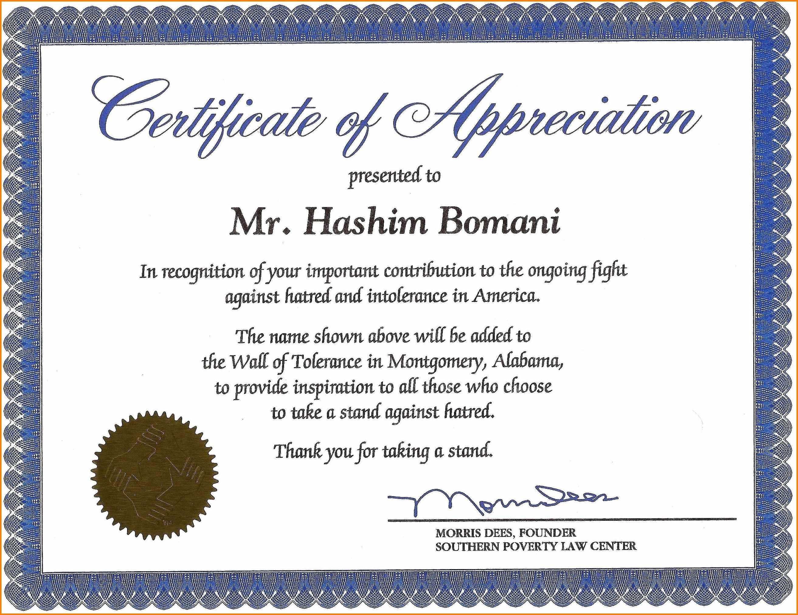 Certificates. Popular Certificate Of Recognition Template Pertaining To Sample Certificate Of Recognition Template