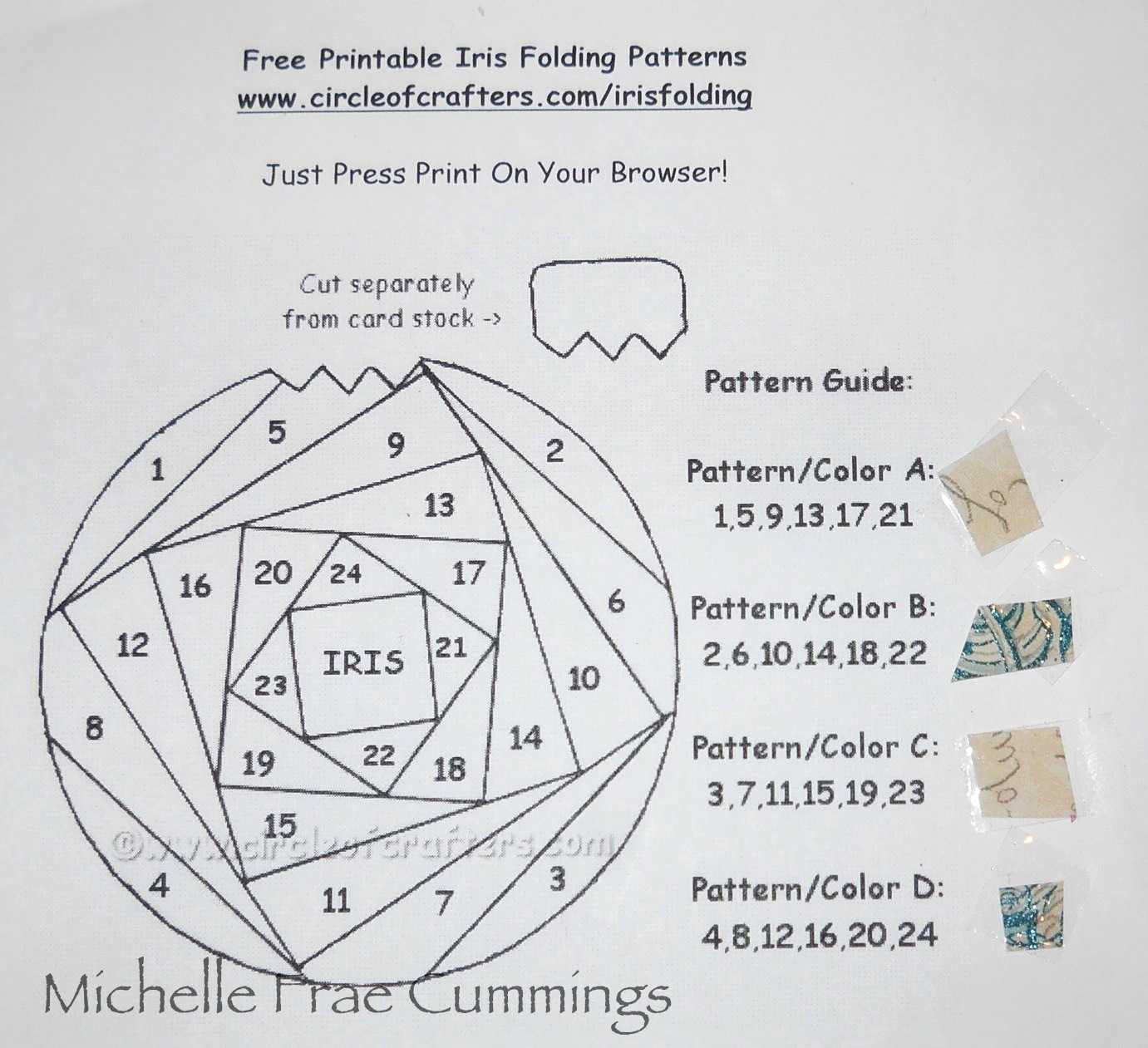 Chattering Robins: Festive Friday #22 – "iris Folded Intended For Iris Folding Christmas Cards Templates