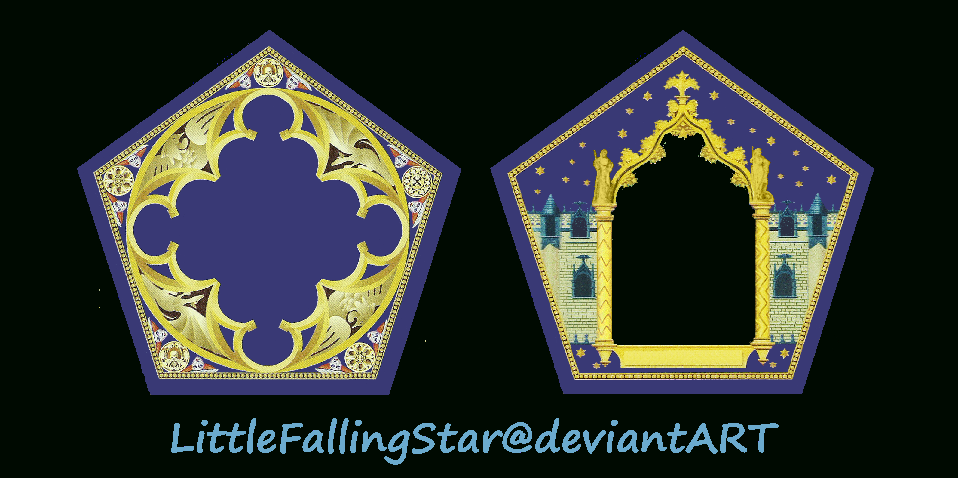 Chocolate Frog Cardlittlefallingstar.deviantart On For Chocolate Frog Card Template