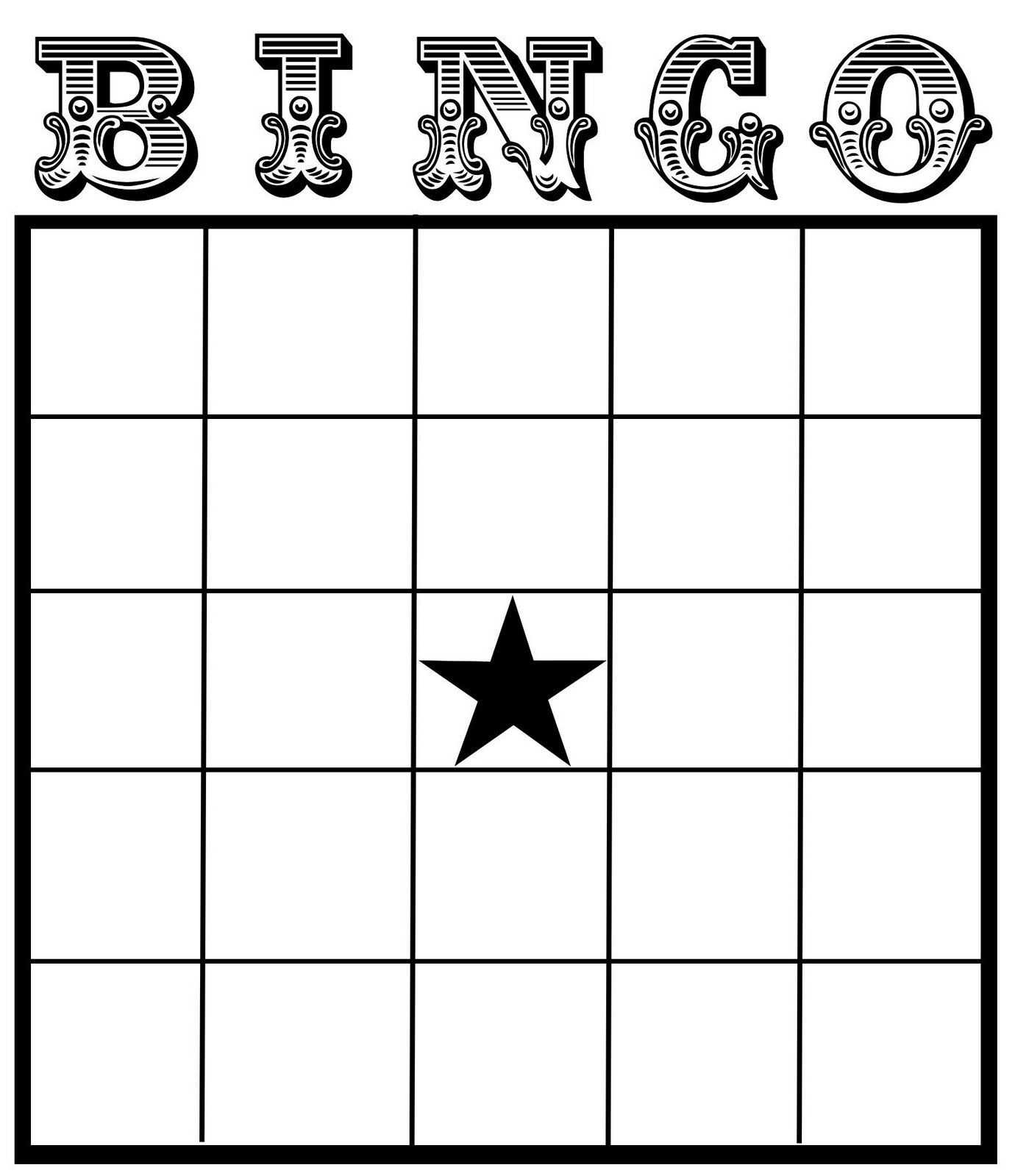 Christine Zani: Bingo Card Printables To Share | Reading With Bingo Card Template Word