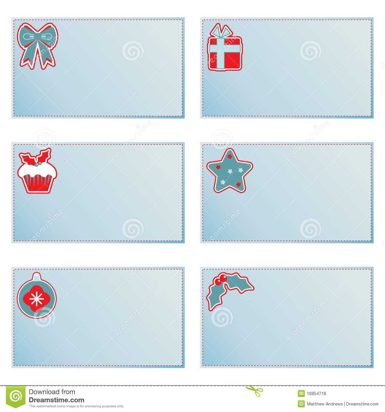 Christmas Note Cards Stock Vector. Illustration Of With In Christmas Note Card Templates