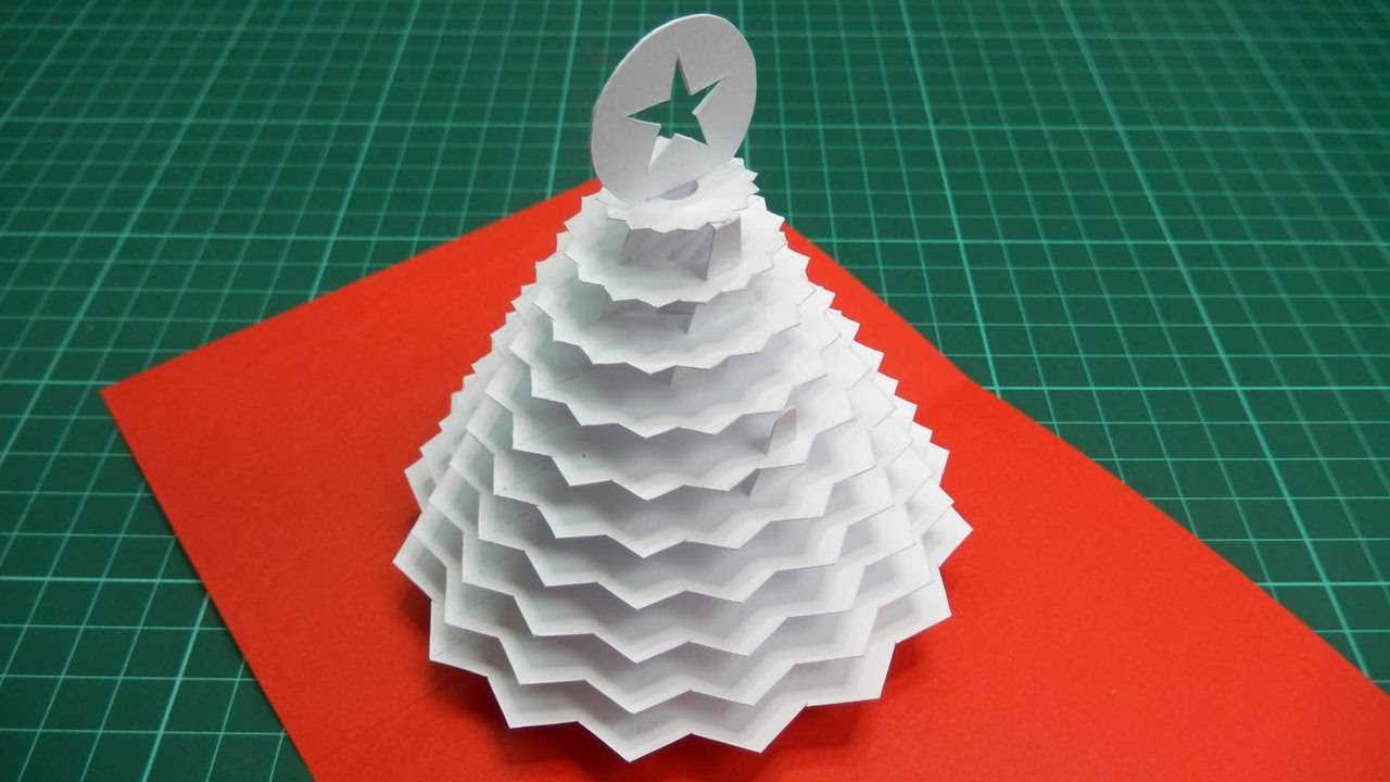 Christmas Tree Pop Up Card Tutorial – 02 (Part 1) With Regard To 3D Christmas Tree Card Template