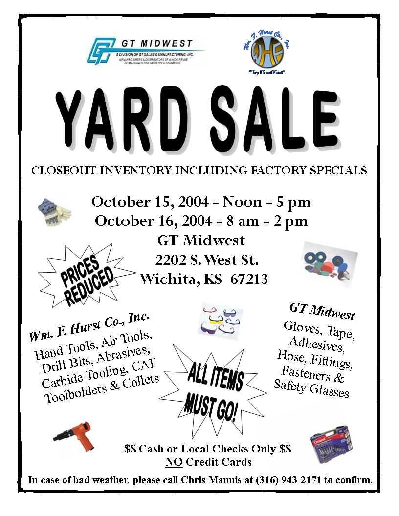 Church Yard Sale Flyer | Gt Midwest: Garage Sale | Church Within Garage Sale Flyer Template Word